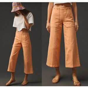 PILCRO AND THE LETTERPRESS The Kit High-Rise Crop Pants Jeans